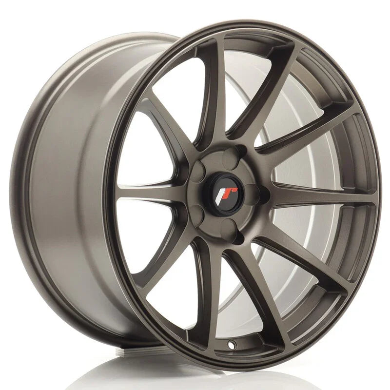 Japan Racing JR-11 Extreme Concave 18x9.5" (5 trous - sur mesure) ET20-30, Bronze - Rasl'Bitume