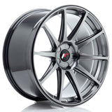 Japan Racing JR-11 Extreme Concave 20x10" (5 trous - sur mesure) ET20-40, Hyper Black - Rasl'Bitume