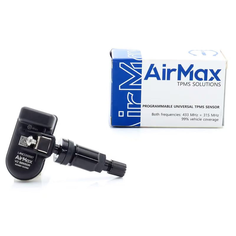 Válvula TPMS AirMax V2 315+433 MHz - Negra