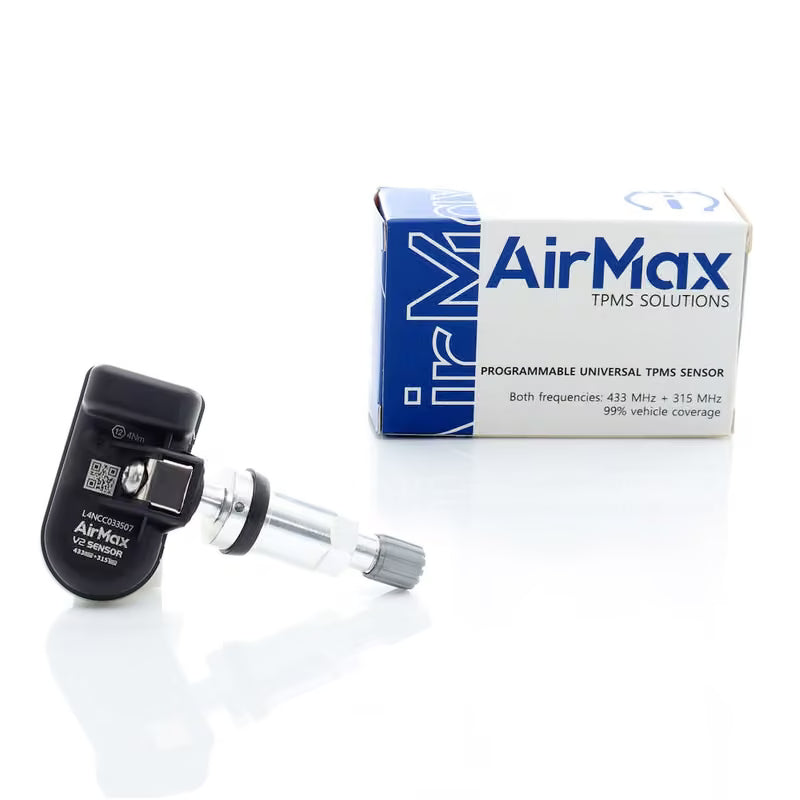 AirMax V2 TPMS Valve 315+433 MHz - Silver