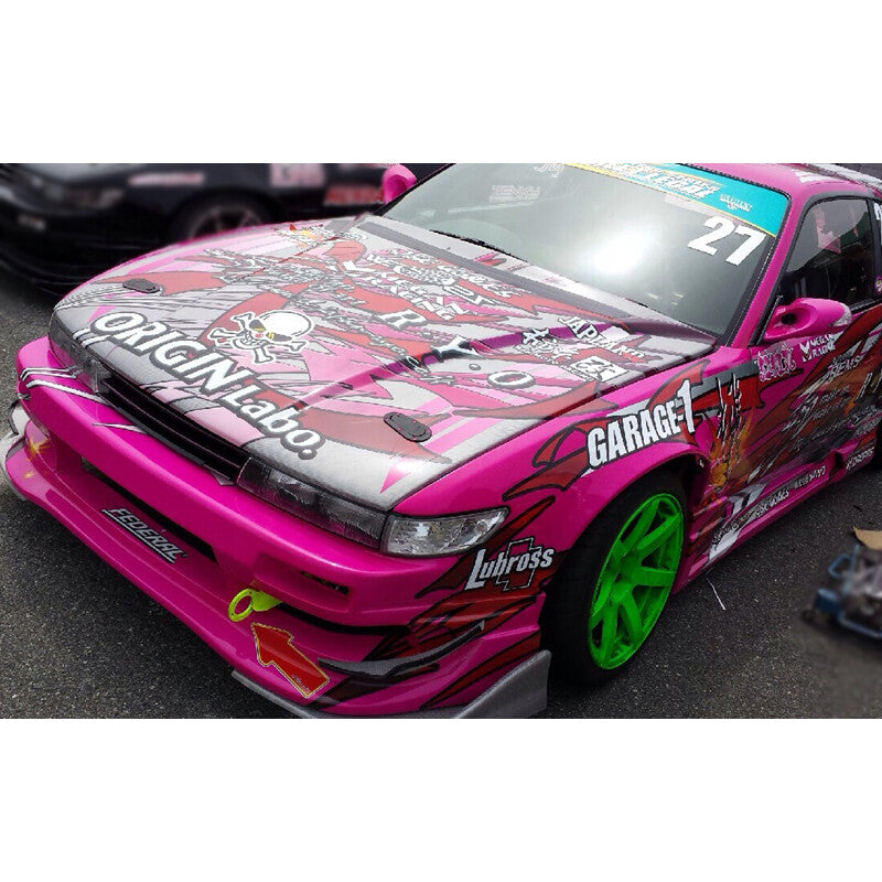 Aletas delanteras Origin Labo +55 mm para Nissan Silvia PS13 – vista 2