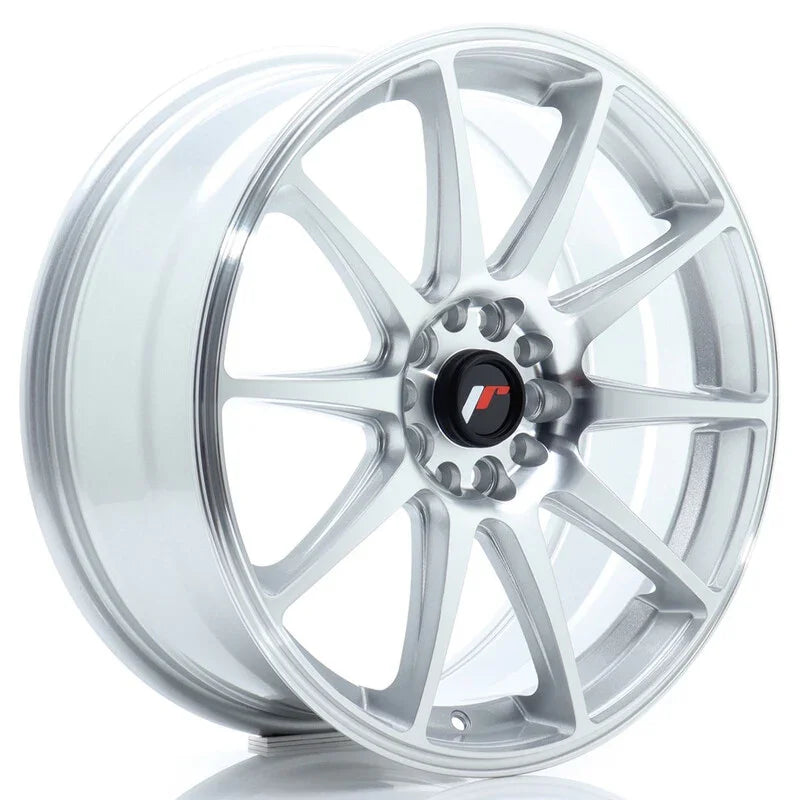 Japan Racing JR-11 18x7.5" 5x112/114.3 ET40, Gris Argenté - Rasl'Bitume