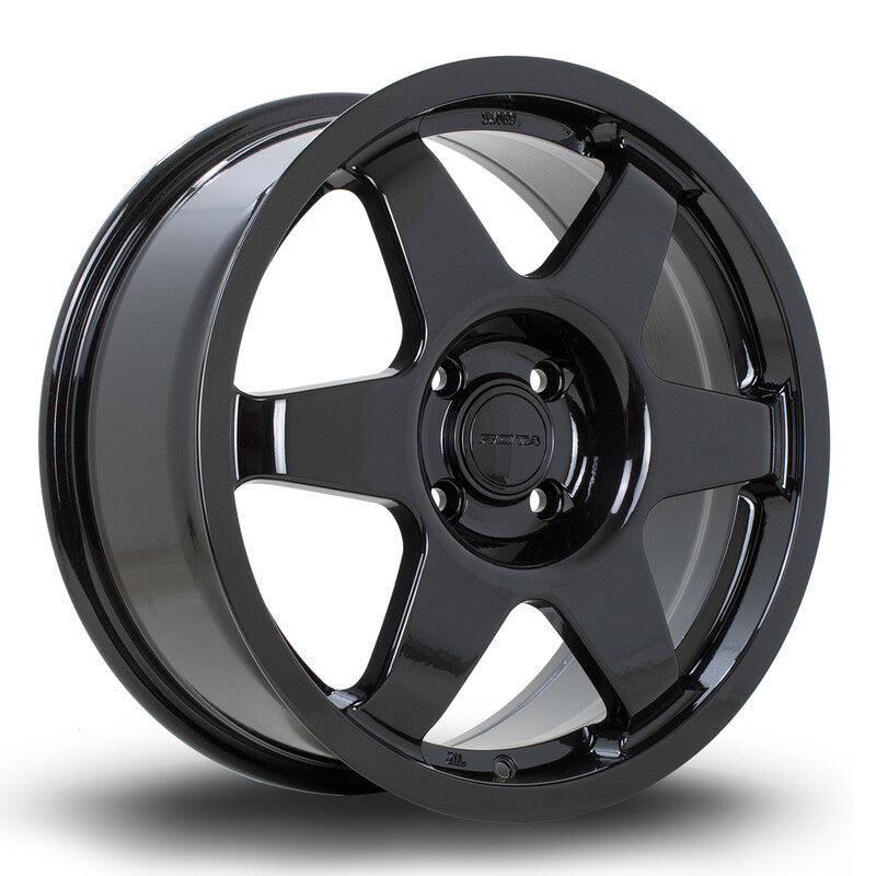 Rota Sprint 17x7.5" 4x108 ET42, Noir Brillant