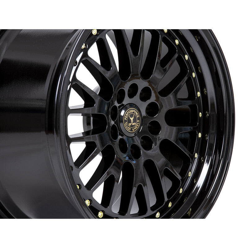 59°North D-003 18x9.5" 5x114.3/120 ET20, Noir / Brillant