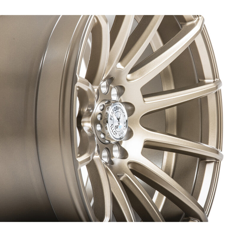 59°North D-005 18x9.5" 5x108/112 ET20, Bronze