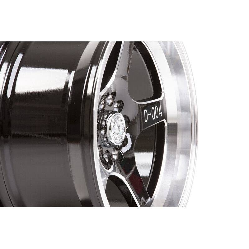 59°North D-004 17x8.5" 5x100/108 ET10, Noir / Brillant