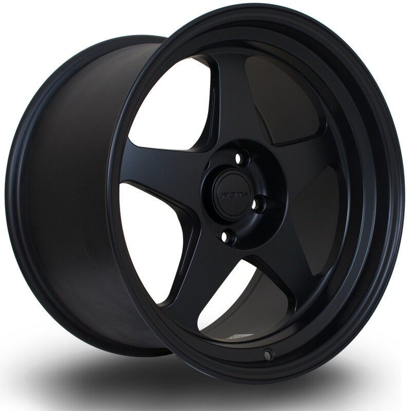 Rota Slipstream 18x10.5" 5x120 ET22, Noir Mat / Satiné