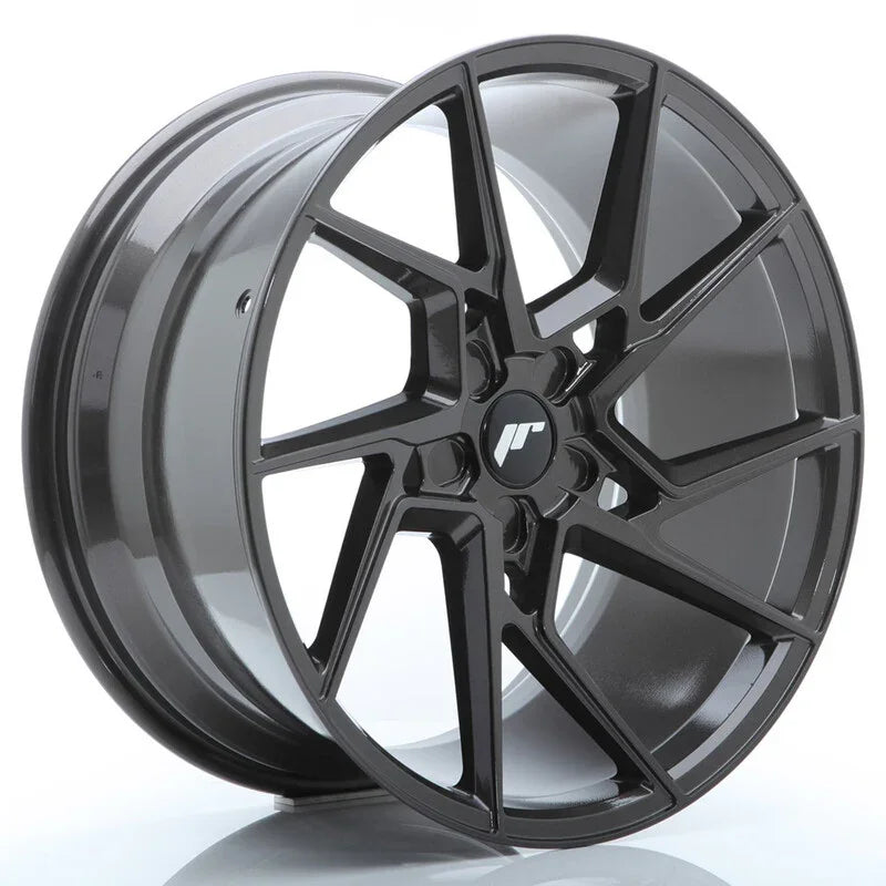 Japan Racing JR-33 19x8.5" 5x112 ET42, Hyper Gray - Rasl'Bitume
