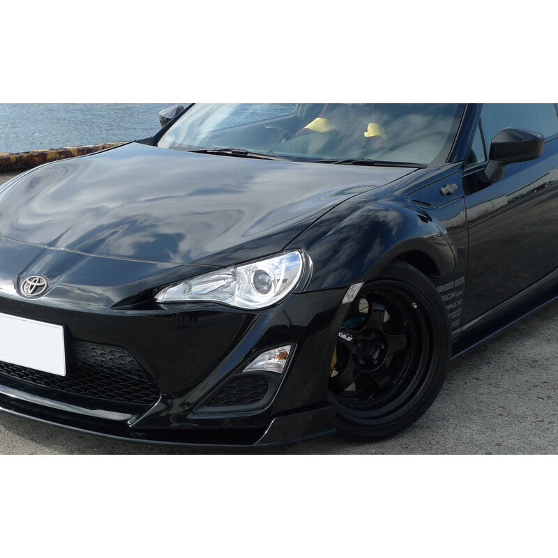 Origin Labo-framskärmar fram +35 mm för Toyota GT86 – vy 2