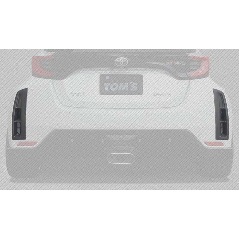 Écopes de Pare-Choc Arrière TOM'S pour Toyota Yaris GR