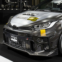 Lame de Pare-Choc Avant HKS en Carbone pour Toyota Yaris GR