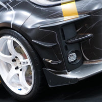 Canards de Pare-Choc Avant HKS en Carbone pour Toyota Yaris GR