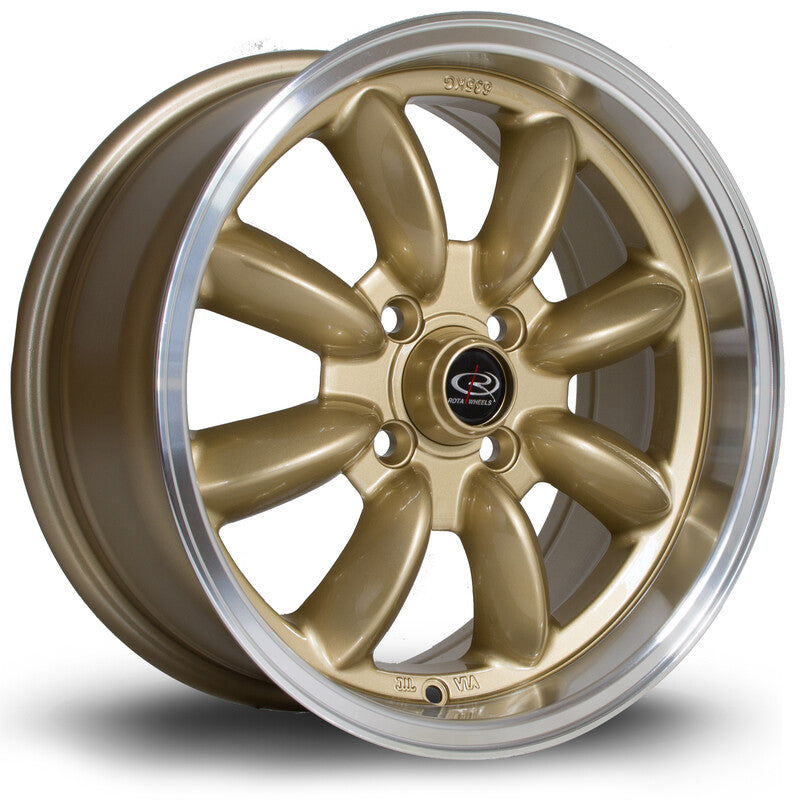 Rota RB 15x7" 4x100 ET30, Or / Doré