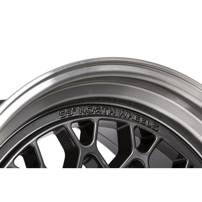 59°North D-008 18x9.5" 5x100/108 ET22, Anthracite