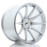 Japan Racing JR-11 Extreme Concave 20x11" (5 trous - sur mesure) ET20-30, Gris Argenté - Rasl'Bitume