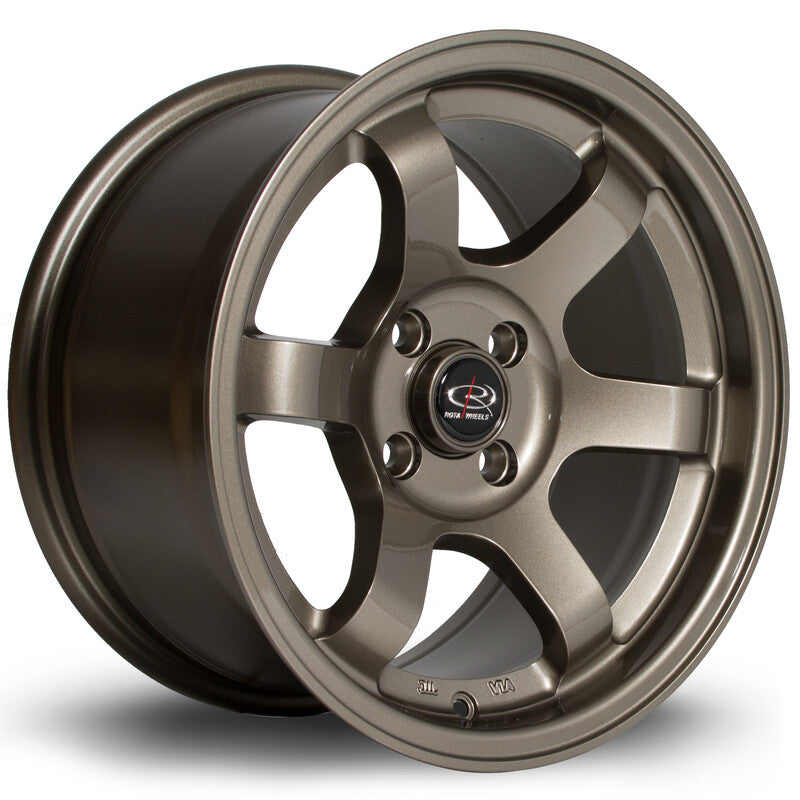 Rota Grid 15x9" 4x100 ET20, Bronze