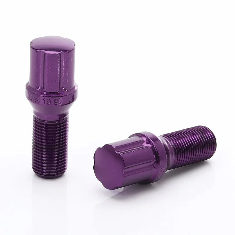 Vis de Roue JB1 Violettes M14x1.25 (Pack de 20) - Rasl'Bitume
