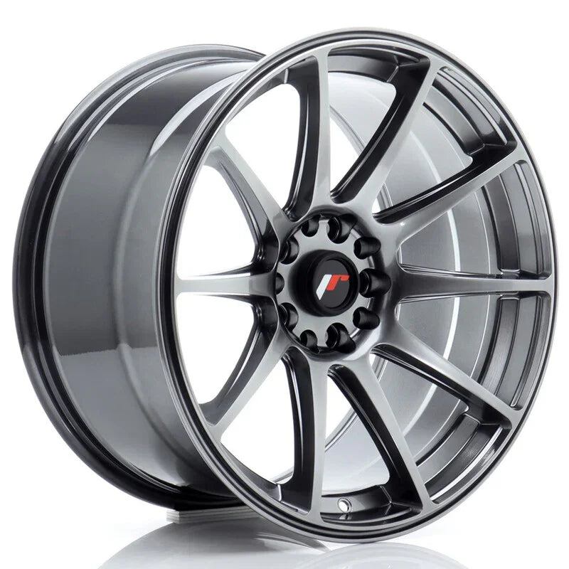 Japan Racing JR-11 Extreme Concave 18x9.5" 5x100/120 ET30, Hyper Black - Rasl'Bitume
