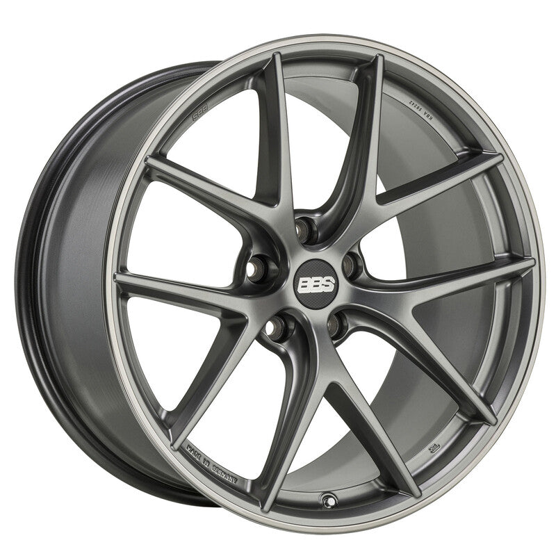 BBS CI-R 20x10" 5x112 ET25, Gris Anthracite Platine (CI0501)