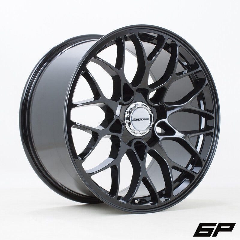 Rota Sigma 18x9.5" 5x120 ET35, Noir Brillant