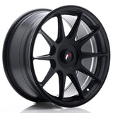 Japan Racing JR-11 17x8.25" (4 & 5 trous - sur mesure) ET35, Noir Mat - Rasl'Bitume