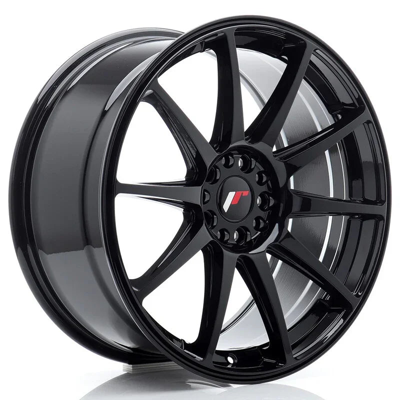 Japan Racing JR-11 18x8.5" 5x112/114.3 ET40, Noir Mat - Rasl'Bitume
