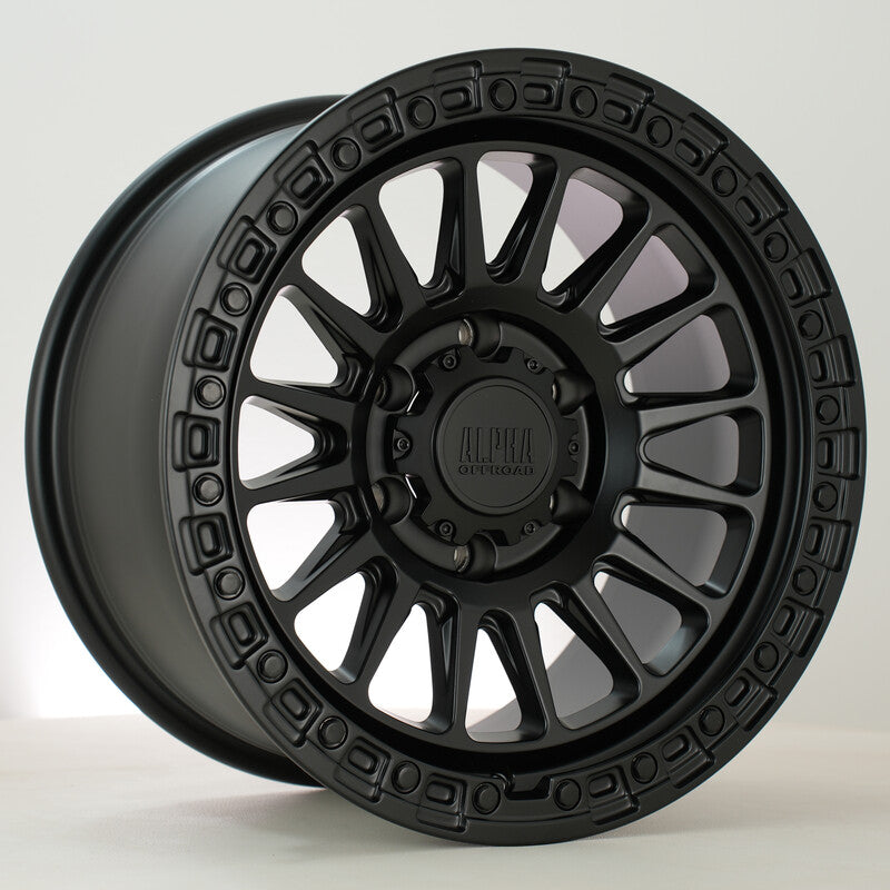Rota Combat 17x9" 6x139.7 ET0, Noir Satiné