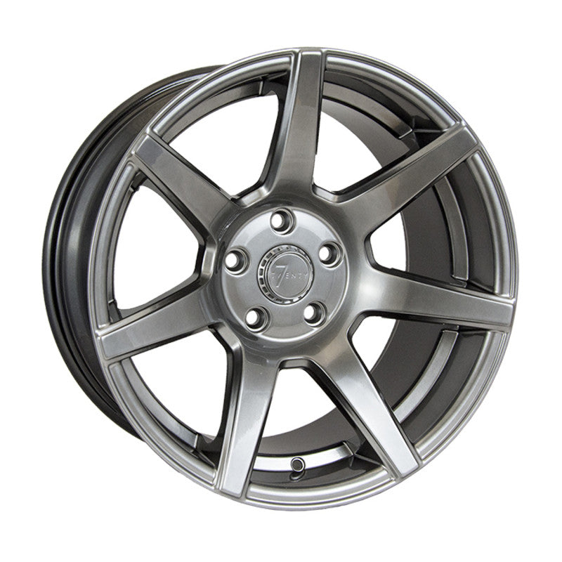 7Twenty Style55 17x8.5" 5x114.3 ET7, Hyper Black