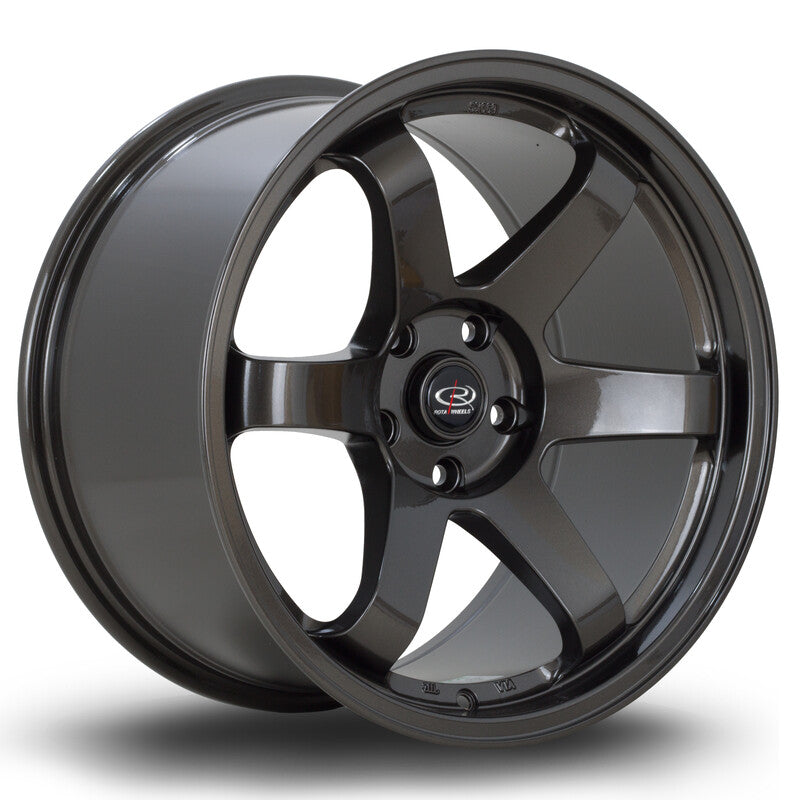 Rota Grid 18x10" 5x114.3 ET35, Gunmetal