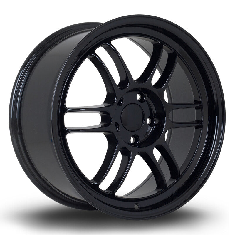 Rota TFS3 18x8.5" 5x114.3 ET44, Noir Brillant
