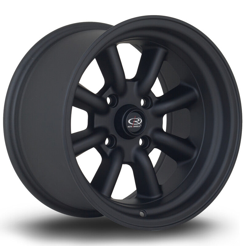 Rota RKR 15x9" 4x114.3 ET0, Noir Mat