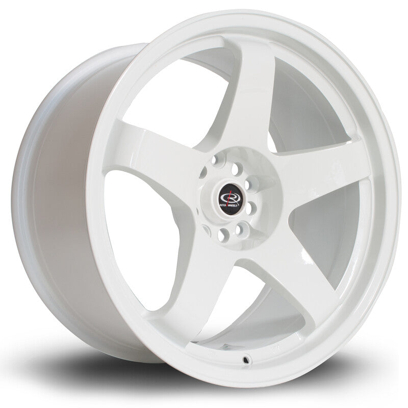 Rota GTR 18x9.5" 5x114.3 ET30, Blanc