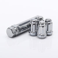 Set of 4 M12x1.25 anti-theft wheel nuts