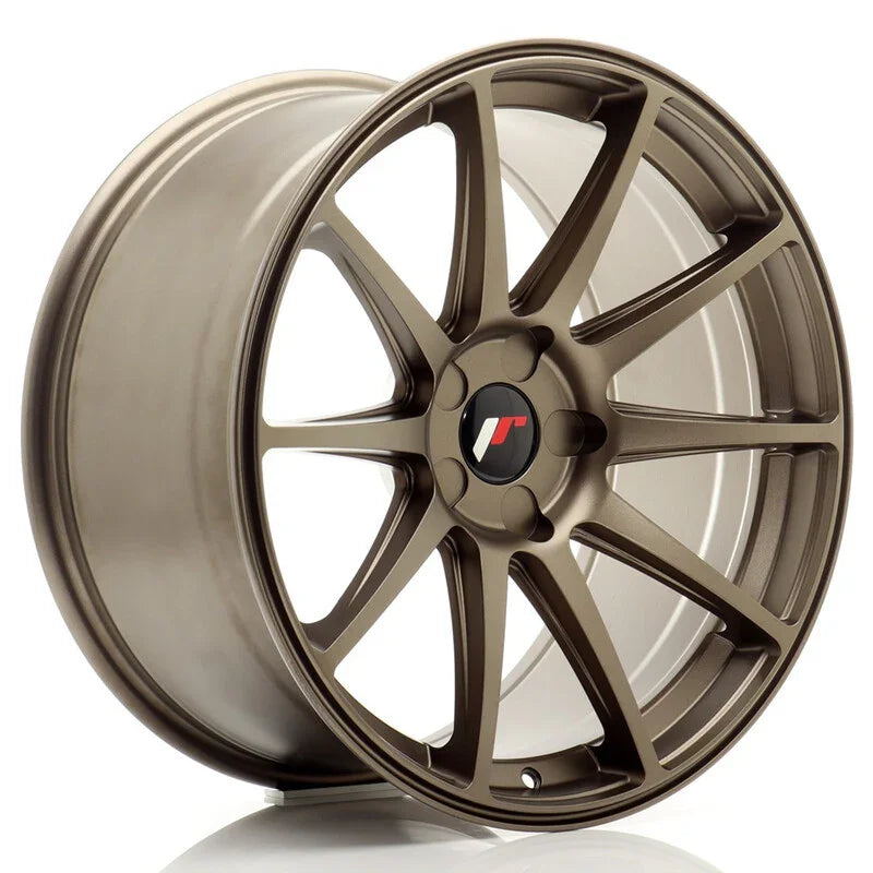 Japan Racing JR-11 Extreme Concave 19x9.5" (5 trous - sur mesure) ET15-35, Bronze - Rasl'Bitume
