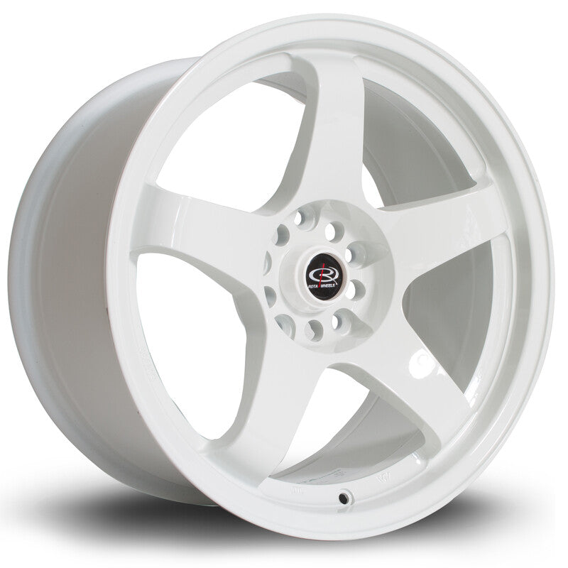 Rota GTR 17x9" 5x114.3 ET25, Blanc