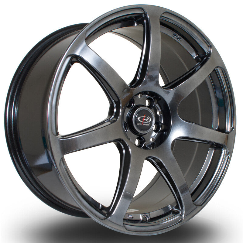 Rota Pro R 18x8.5" 5x114.3 ET44, Hyper Black