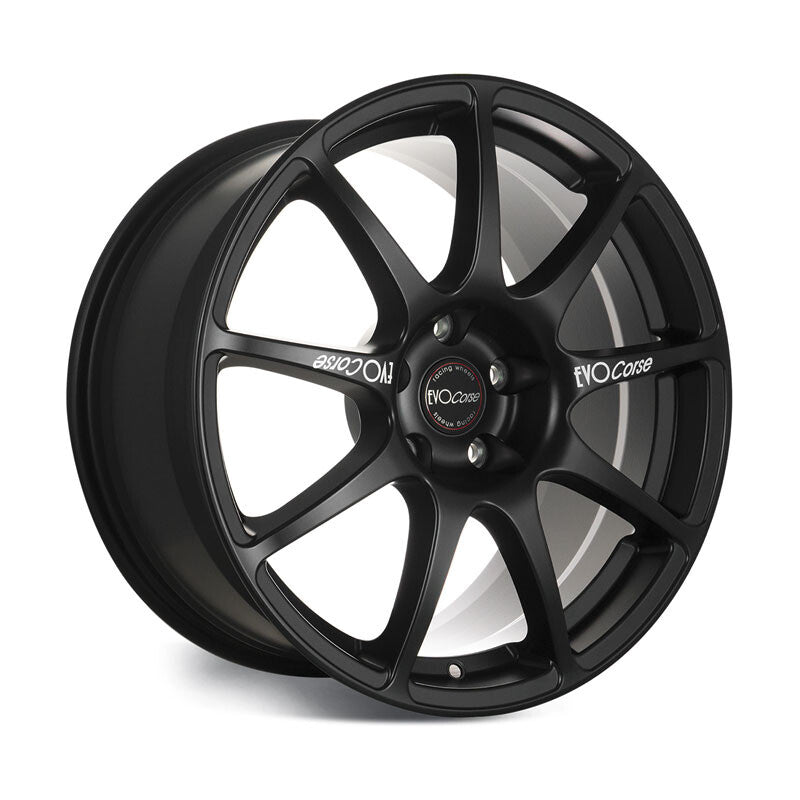 Evo Corse Excalibur 18x9" 5x114.3 ET40, Noir Mat (Alpine A110 Arrière)