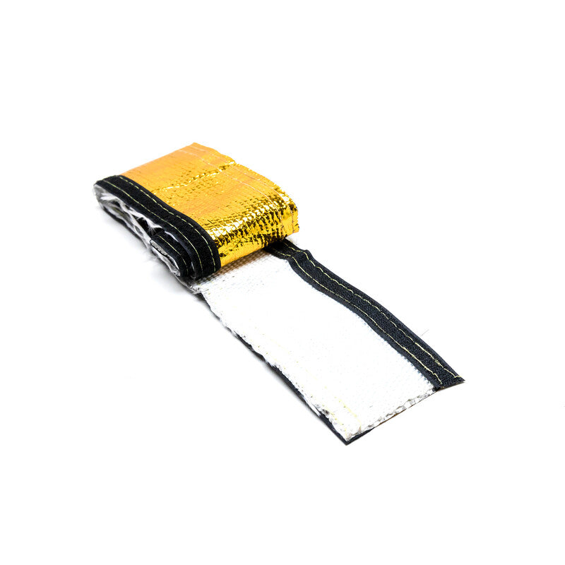 Gaine de Protection Thermique Velcro Ø8 à Ø50 mm, Dorée