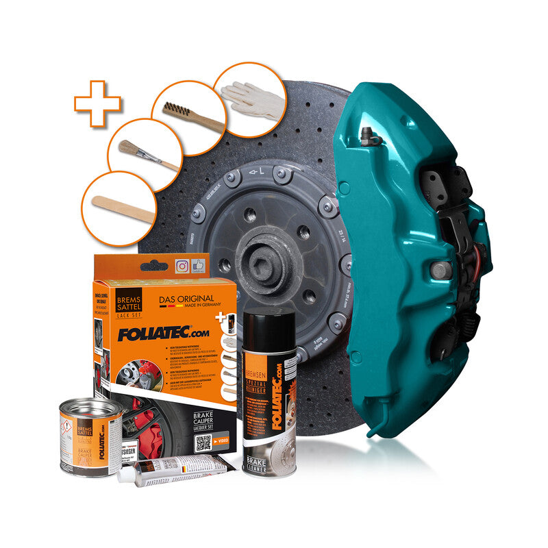 Foliatec "Miami Beach" Blue Paint for Brake Calipers
