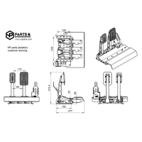 Racing-Pedalerie NP Parts (Pedalbox)