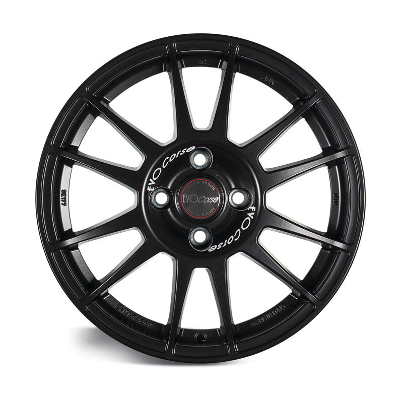 Evo Corse SanremoCorse 16x6.5" 4x108 ET10, Noir Mat (Citroen)