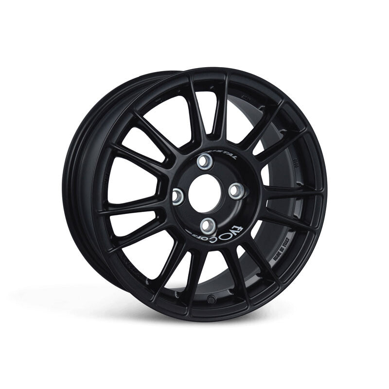 Evo Corse X3MA 15x7" 4x100 ET38, Noir Mat (Renault Clio) — visuel du modèle X3MA en Noir Mat