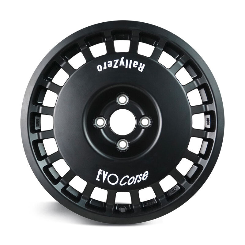 Evo Corse RallyZero 17x8" 4x98 ET35, Noir Mat