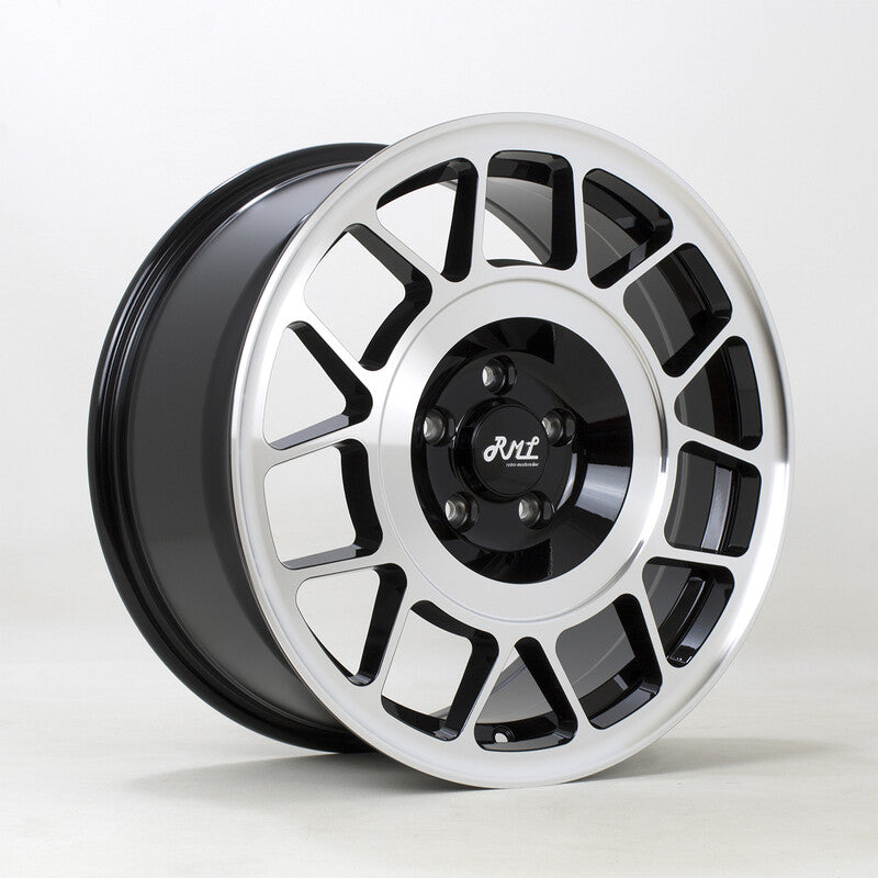 RML Snowflake 18x8.5" 5x100 ET35, Gris Argenté & Noir