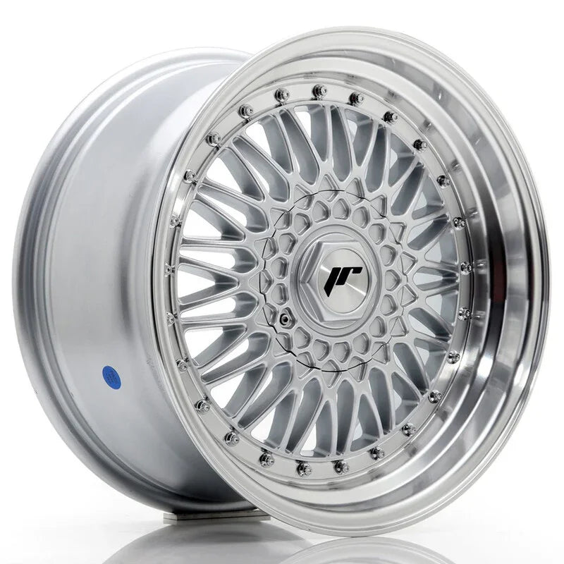 Japan Racing JR-9 17x8.5" 5x112/120 ET35, Gris Argenté - Rasl'Bitume