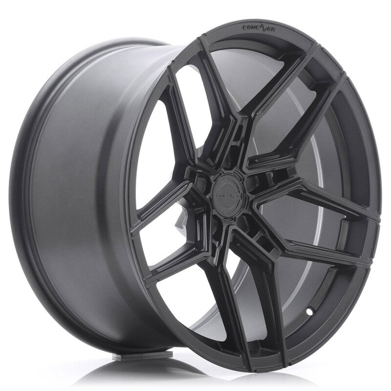 Concaver CVR5 20x9.5" (5 trous - sur mesure) ET22-40, Carbone Graphite