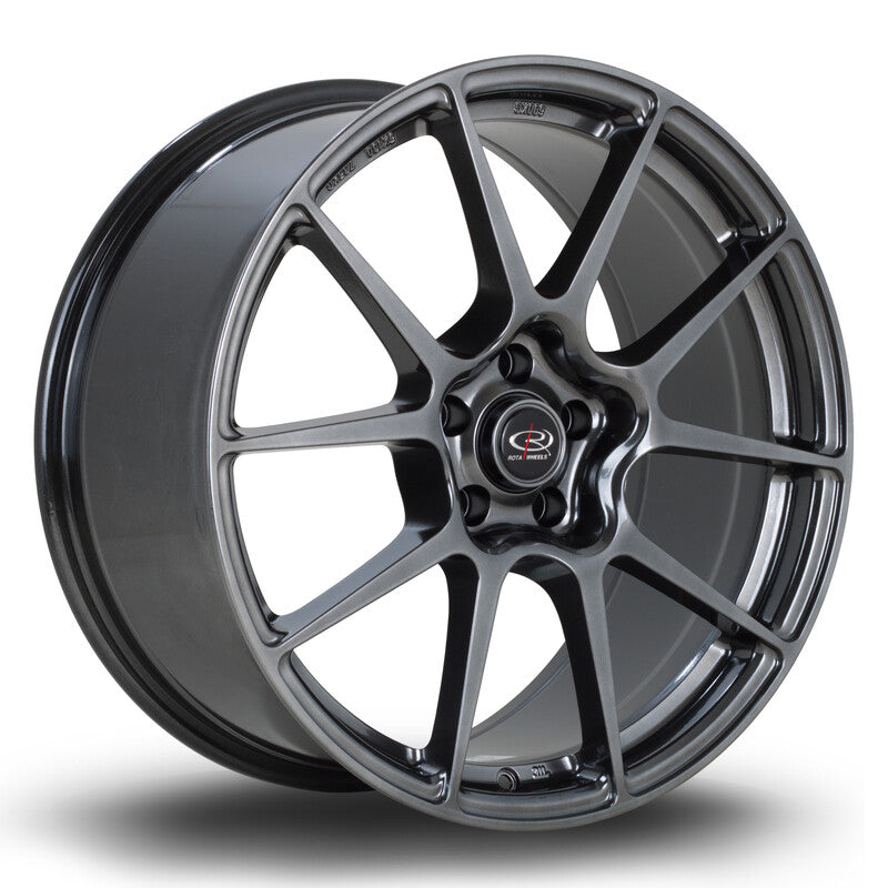 Rota AR10 19x9" 5x108 ET42, Hyper Black