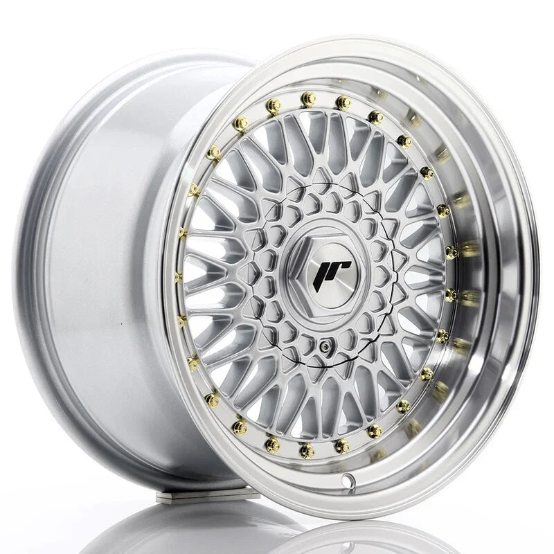 Japan Racing JR-9 16x9" 4x100/108 ET20, Gris Argenté / Poli - Rasl'Bitume