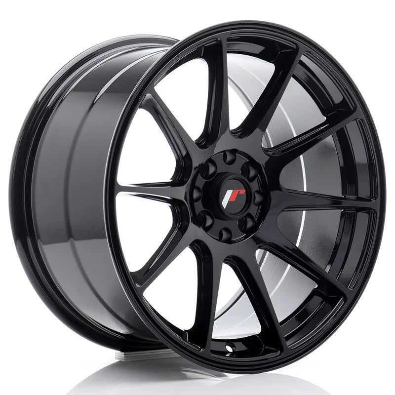Japan Racing JR-11 Extreme Concave 17x9" 4x100/108 ET25, Noir Brillan - Rasl'Bitume