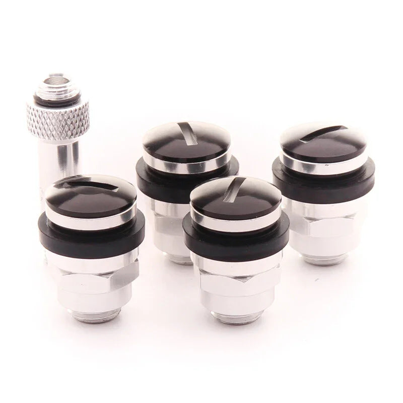 Valves Plates en Aluminium - Noires (lot de 4) - Rasl'Bitume